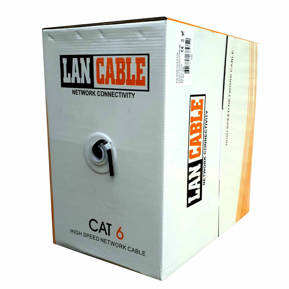 Jedel 305M RJ45 CAT6 NETWORK ETHERNET CCA UTP cable