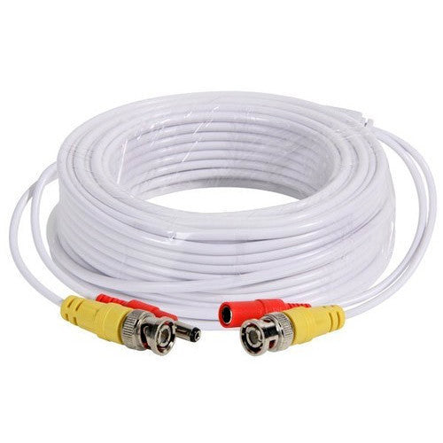 25M CCTV DC and BNC ready- solid copper Cable - 2 Core Power Cable Solid Copper