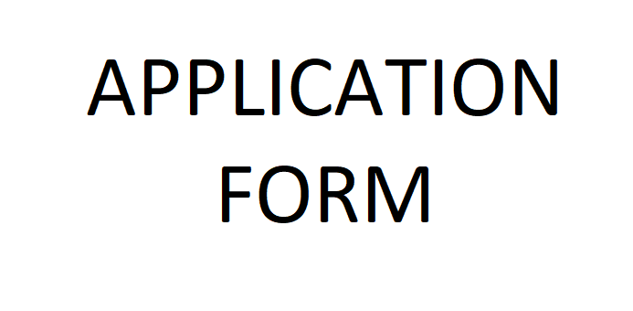 APPLICATION FORM