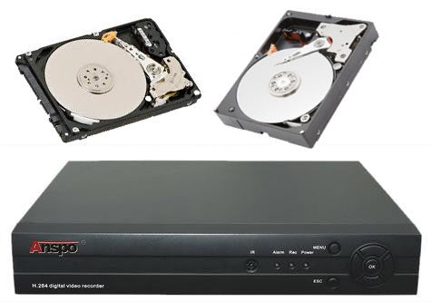 How to install hard drive in DVR Recorder box