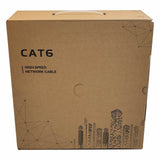 CAT 6 100M UTP Networking Data Ethernet Cable Solid Core CCA Box Black