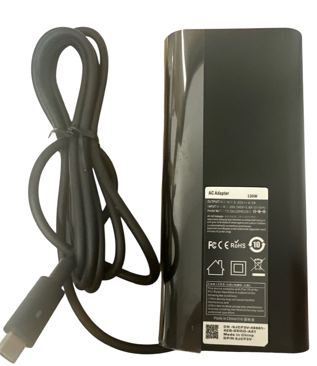 130W USB-C Replacement AC Adapter Charger