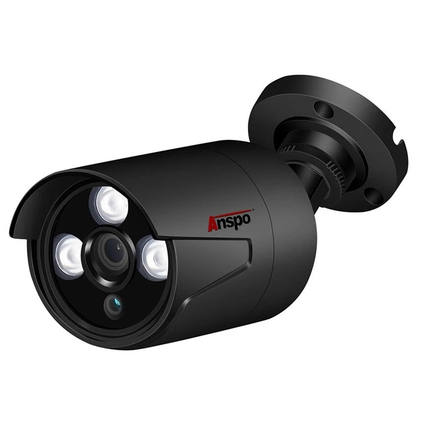 Bullet, full metal, water proof 5 mb bnc camera (black)