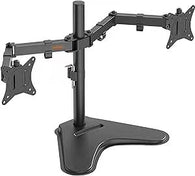 Jedel Dual Monitor Stand for 13-32" Screens, Twin Monitor Desk Mount