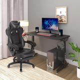 E-Sports Gaming Desk with Headphone Hook and LED Side Lights