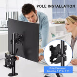 Thin Client Mount For Mini PC , Computer Monitor Stand Bracket Holder