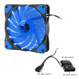 120mm blue computer case fan ( FAN-12CM-BLU)