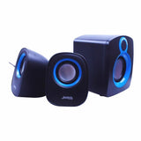 Jedel Compact Sound System 2.1 PC Desktop Laptop Tablet USB Powered Speakers