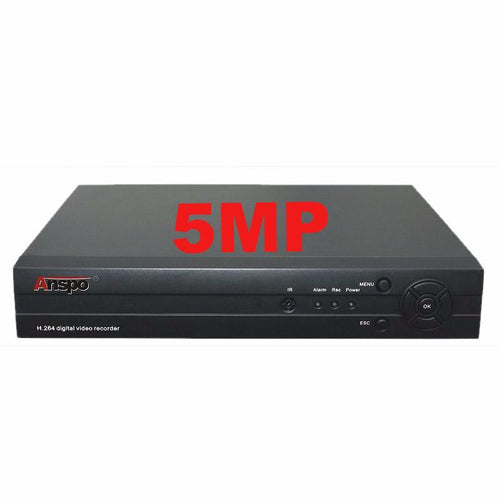 8ch 5 IN 1 XVR up to 5mb camera support