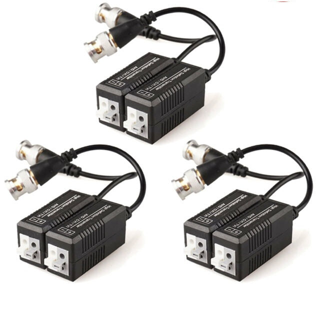 BNC Baluns- (Push In )- Pair Blister Pack -5MP