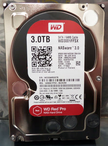 Hard Drives 3TB SATA 3.5" 7200RPM 64MB Cache"